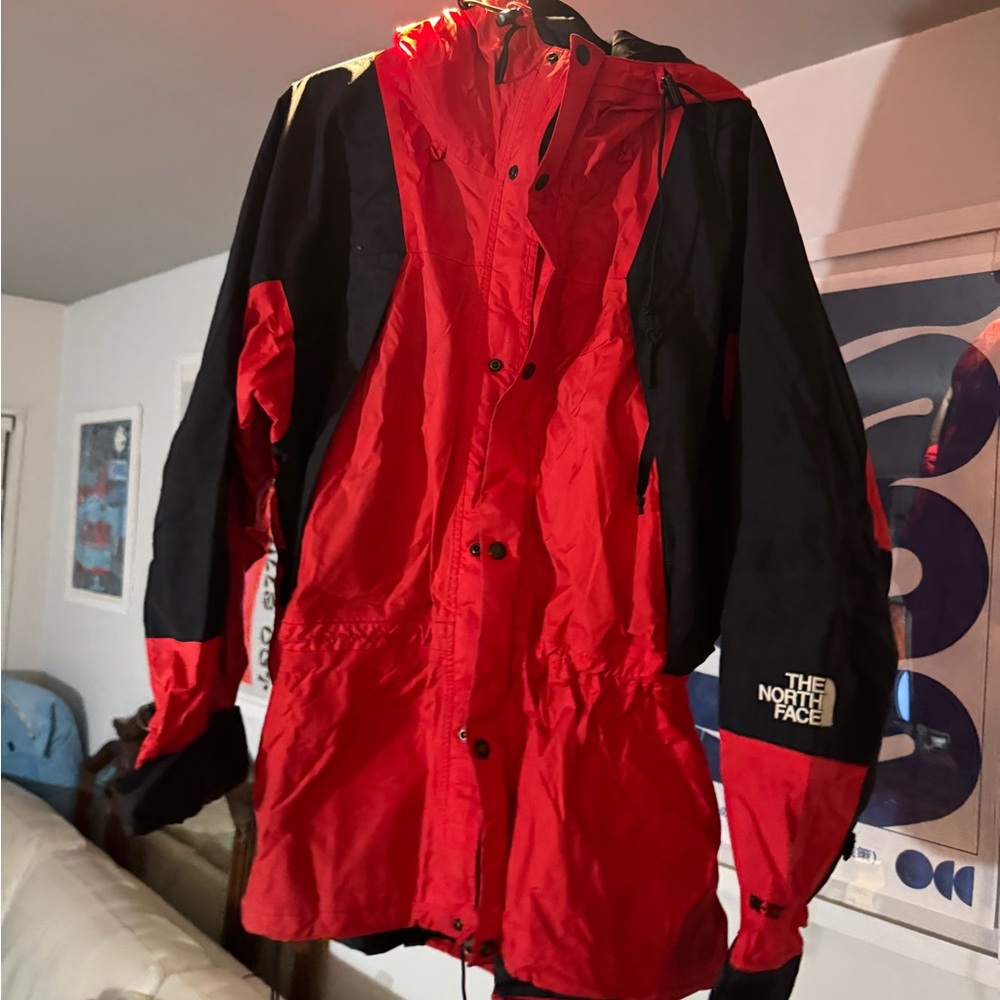 The North Face Red and Black Jacket